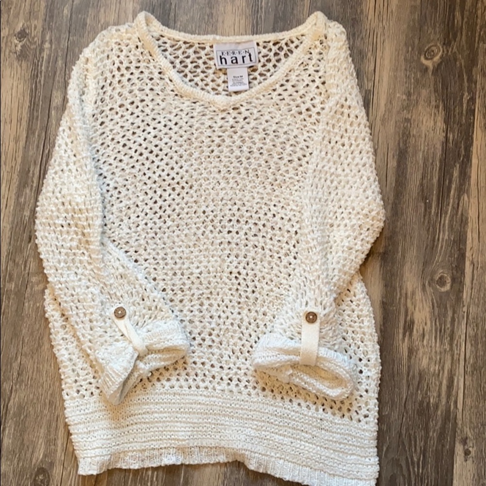 Crochet sweater